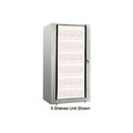 Datum Filing Systems Rotary File Cabinet Components, Base Starter Unit, Legal, 3-High, Light Gray XSLG-S3E-T47